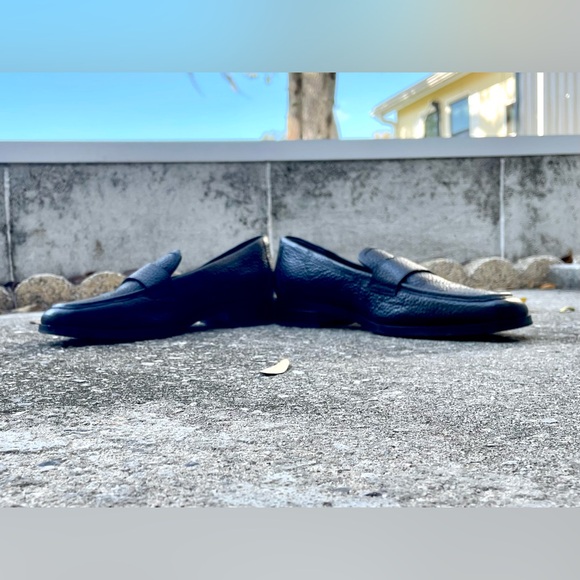 *EUC* Vionic Sellah Loafers - Womens Size 10 - Black Pebbled Leather Flats/Shoes - Picture 5 of 8